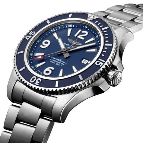 breitling superocean 44 a17367|men's Breitling Superocean 44mm watch 1000 meter waterproof.